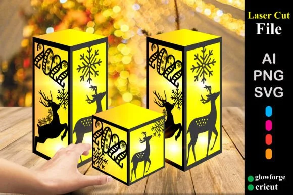 Christmas Ornaments Lantern SVG