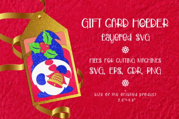 Christmas Gnome | Gift Card Holder