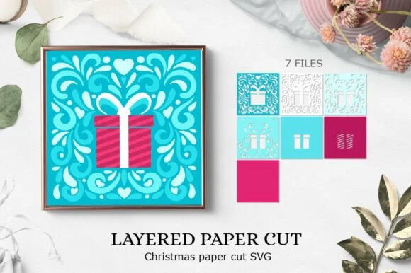 Cricut Christmas Paper Crafts/ Christmas