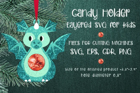 Dragon Candy Holder | Christmas Ornament