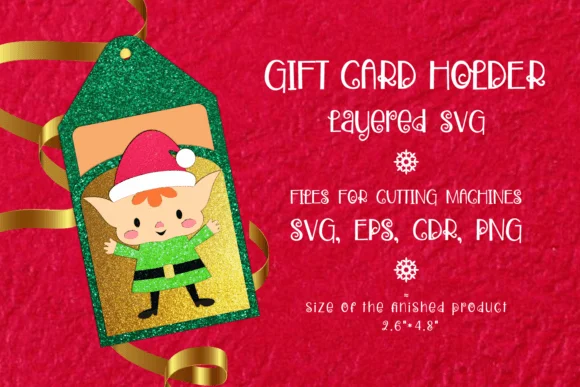 Christmas Elf | Gift Card Holder