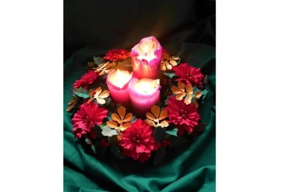 Christmas Center Piece Paper Templates