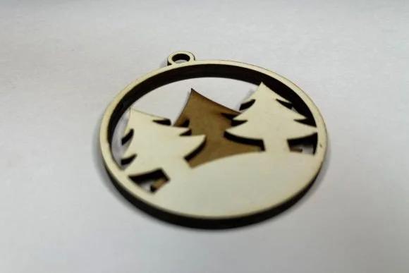 Layered Christmas Bauble - Christmas Tree